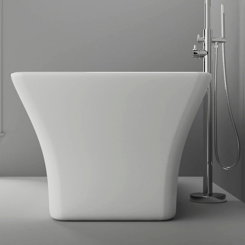 Magnus 136698 Ludlow Acrylic Rectangular Freestanding Tub With Insulation