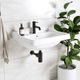 Lyra Vitreous China Wall-Mount Bathroom Sink