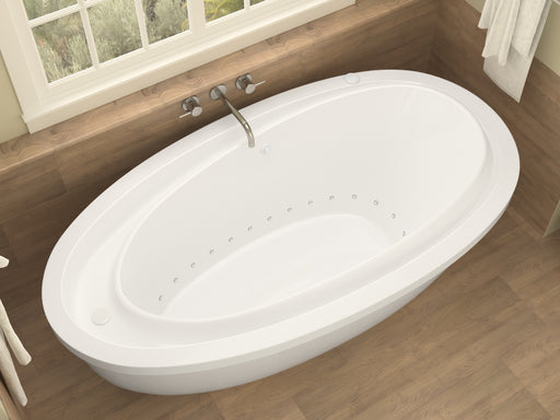 Atlantis Whirlpool 3871BA Breeze 38 x 71 Oval Freestanding Air Jetted Bathtub - view 2
