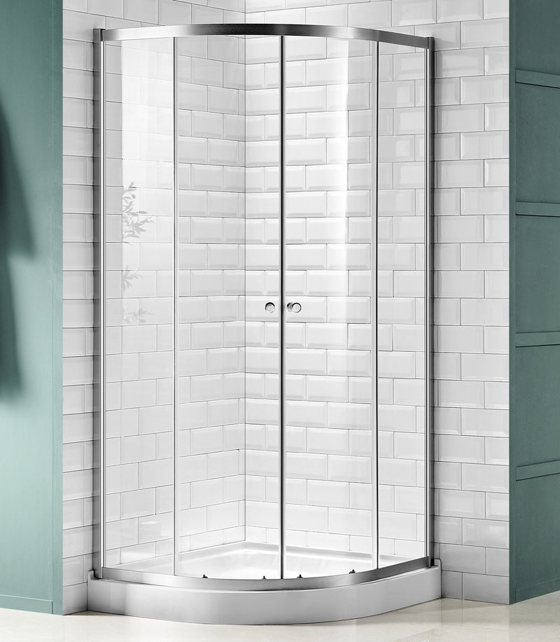 Anzzi SD-AZ050-01BN Mare 35 in. x 76 in. Framed Shower Enclosure with TSUNAMI GUARD in Brushed Nickel - view 2