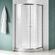 Anzzi SD-AZ050-01BN Mare 35 in. x 76 in. Framed Shower Enclosure with TSUNAMI GUARD in Brushed Nickel - view 5