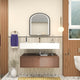 Moreno Bath MT1736 Mason 36" Fluted Floating Wall-Mounted Bathroom Vanity with Reinforced Acrylic Sink