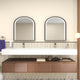 Moreno Bath MT1772D Mason 72" Fluted Floating Wall-Mounted Bathroom Vanity with Reinforced Acrylic Double Sink