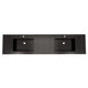 Moreno Bath MAX 24 Black Stainless Steel Sink