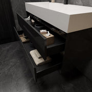 Moreno Bath MAX48 MAX 48" Floating Bathroom Vanity with FLX16 Acrylic Single Sink - view 7