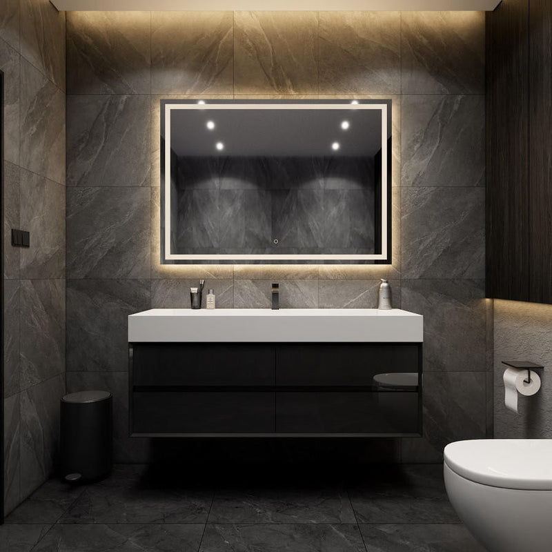 Moreno Bath MAX60 MAX 60" Floating Bathroom Vanity with FLX16 Acrylic Single Sink Top - view 5