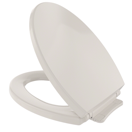 TOTO SS114#12 SoftClose Slow Close Elongated Toilet Seat and Lid, Sedona Beige