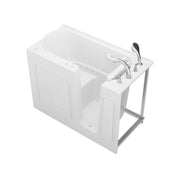 Meditub 2653RWA Collection 26 x 53 Right Side Drain Air Jetted Bathtub in White with Aroma and Chroma Therapy - view 3