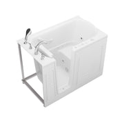 Meditub 3053LWD Collection 30 x 52 Left Side Drain Combination Jetted Bathtub in White with Powered Fast Drain - view 3