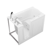 Meditub 3053LWH Collection 30 x 52 Whirlpool Jetted Bathtub with Left Drain in White with Powered Fast Drain - view 3