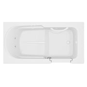Meditub 3060SIRWH Collection 30 x 59 Whirlpool Jetted Bathtub with Right Drain in White with Easy Step Door - view 4
