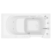 Meditub 3060WIRWH Collection 30 x 59 Whirlpool Jetted Bathtub with Right Drain in White with Powered Fast Drain - view 4