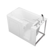 Meditub 3260RWA Collection 32 x 60 Right Side Drain Air Jetted Bathtub in White with Aroma and Chroma Therapy - view 3