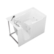 Meditub 3660LWD Collection 36 x 60 Left Side Drain Combination Jetted Bathtub in White with Powered Fast Drain - view 3