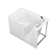 Meditub 3660RWD Collection 36 x 60 Right Drain Quick Fill Walk-In Whirlpool and Air Tub with Powered Fast Drain in White - view 3