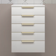 Moreno Bath MILANA-LINEN Milana 20" Floating Linen Cabinet with Drawers in Gloss White