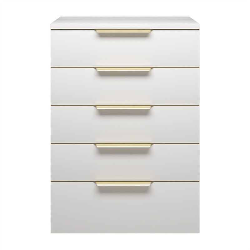 Moreno Bath MILANA-LINEN Milana 20" Floating Linen Cabinet with Drawers in Gloss White - view 3