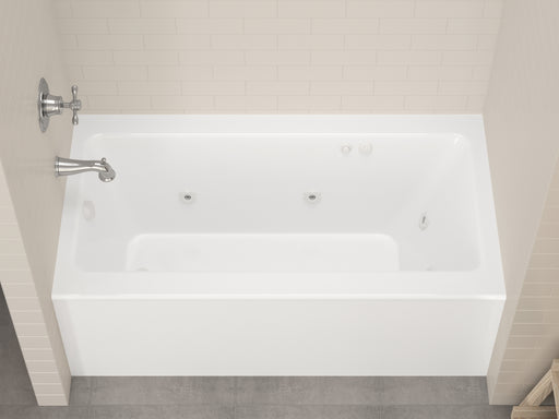 Atlantis Whirlpool 3260SHWL Soho 32 x 60 Front Skirted Whirlpool Tub with Left Drain - view 2