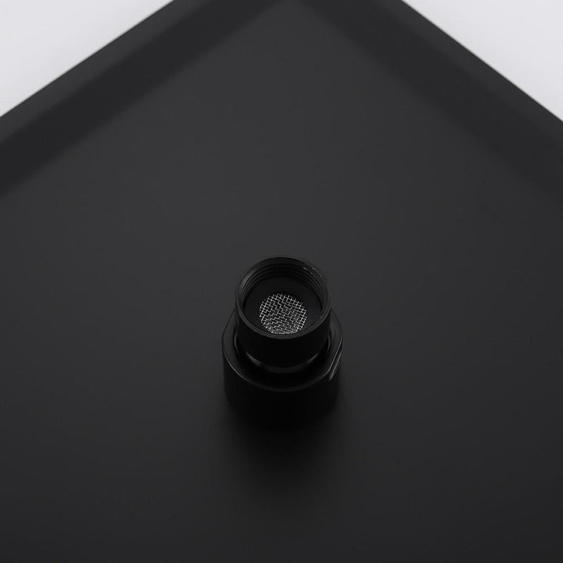 Moreno Bath SHWRSET-BLK-2V Moreno 10" Shower Head In Matte Black and Hand Held Two Valve Set - view 6