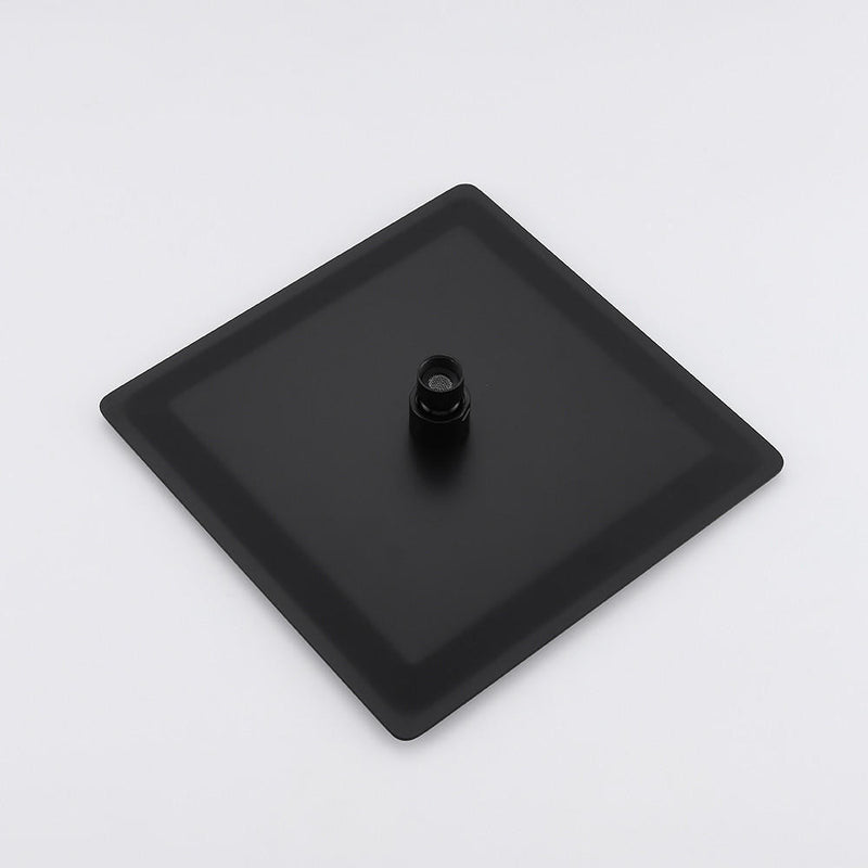 Moreno Bath SHWRSET-BLK-2V Moreno 10" Shower Head In Matte Black and Hand Held Two Valve Set - view 2