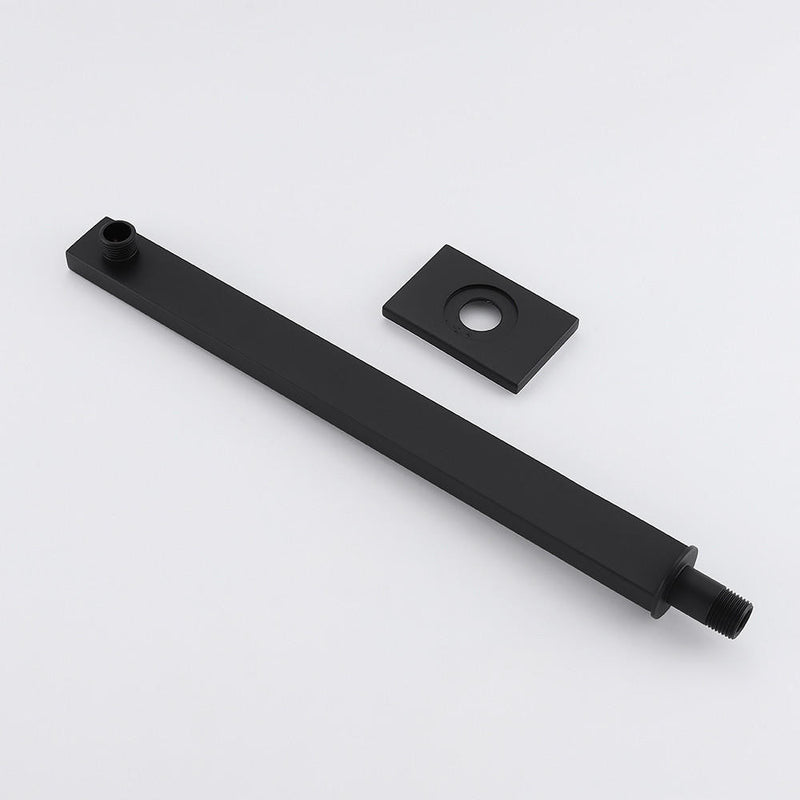 Moreno Bath SHWRSET-BLK-2V Moreno 10" Shower Head In Matte Black and Hand Held Two Valve Set - view 10