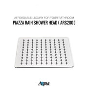 Moreno Bath SHWR-12SQ Moreno 12'' Square Rain Shower Head in Chrome - view 2