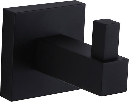Moreno Bath Matte Black Square Robe Hook