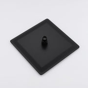 Moreno Bath SHWRSET-BLK-10SQ MORENO MATTE BLACK BRASS SHOWER SET W/ 10" SQUARE RAIN SHOWER AND HANDHELD - view 7