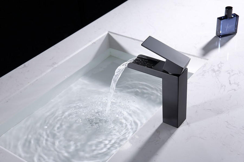 Moreno Bath MP008 Nelli Single Hole Waterfall Faucet