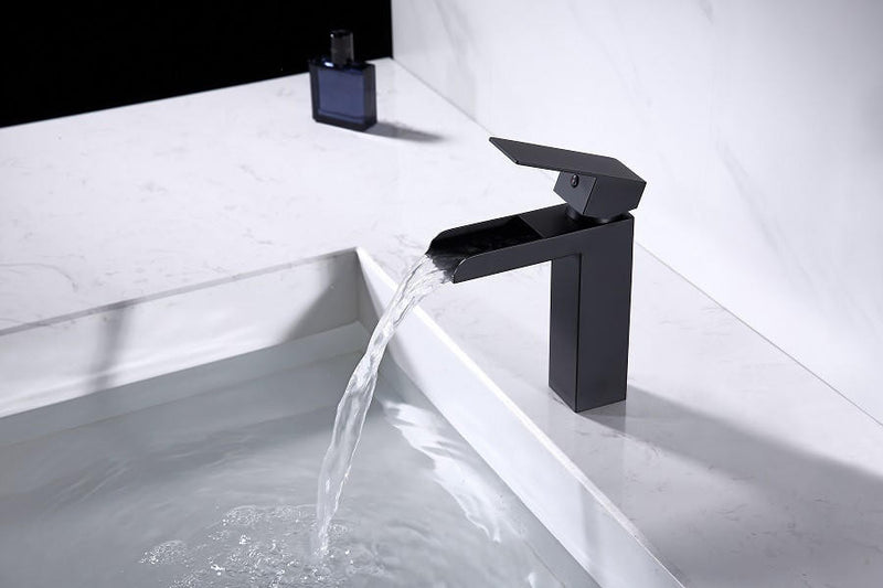 Moreno Bath MP008 Nelli Single Hole Waterfall Faucet
