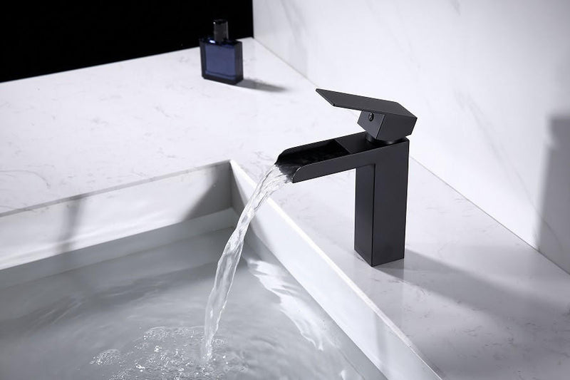 Moreno Bath MP008 Nelli Single Hole Waterfall Faucet