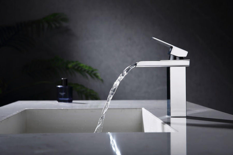 Moreno Bath MP005 Nelli Single Hole Waterfall Faucet