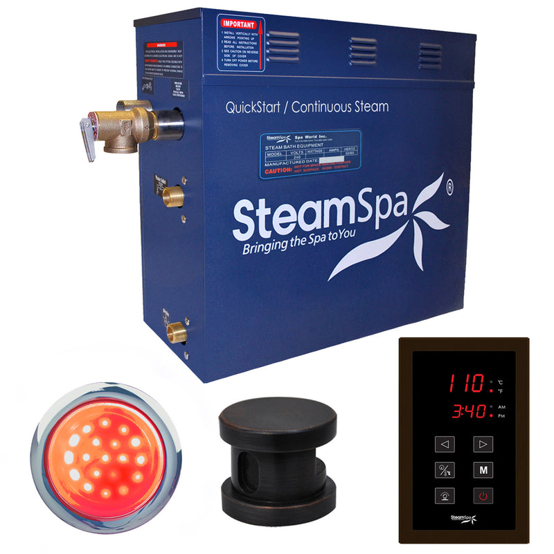 SteamSpa Indulgence Series Generator - Oil Rubbed Bronze