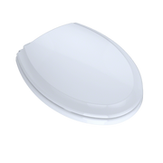 TOTO SS224#01 Guinevere SoftClose Slow Close Elongated Toilet Seat and Lid, Cotton White - view 2