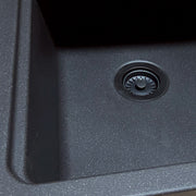 Nantucket Sinks Matte Black Disposal Trim For Granite Composite Sinks 3.5DF-GCMB - view 4