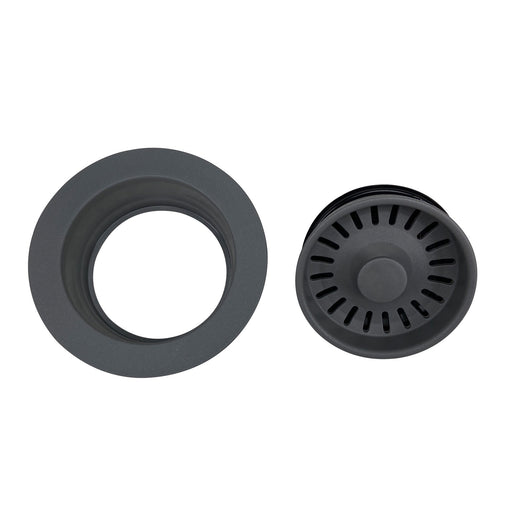 Nantucket Sinks Titanium Disposal Trim For Granite Composite Sinks 3.5DF-GCTI