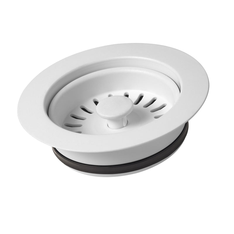 Nantucket Sinks White Disposal Trim For Granite Composite Sinks 3.5DF-GCW - view 4