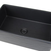 Nantucket Sinks 3.5 Inch Extended Flange Disposal Kitchen Drain in Matte Black 3.5EDF-MBL - view 5