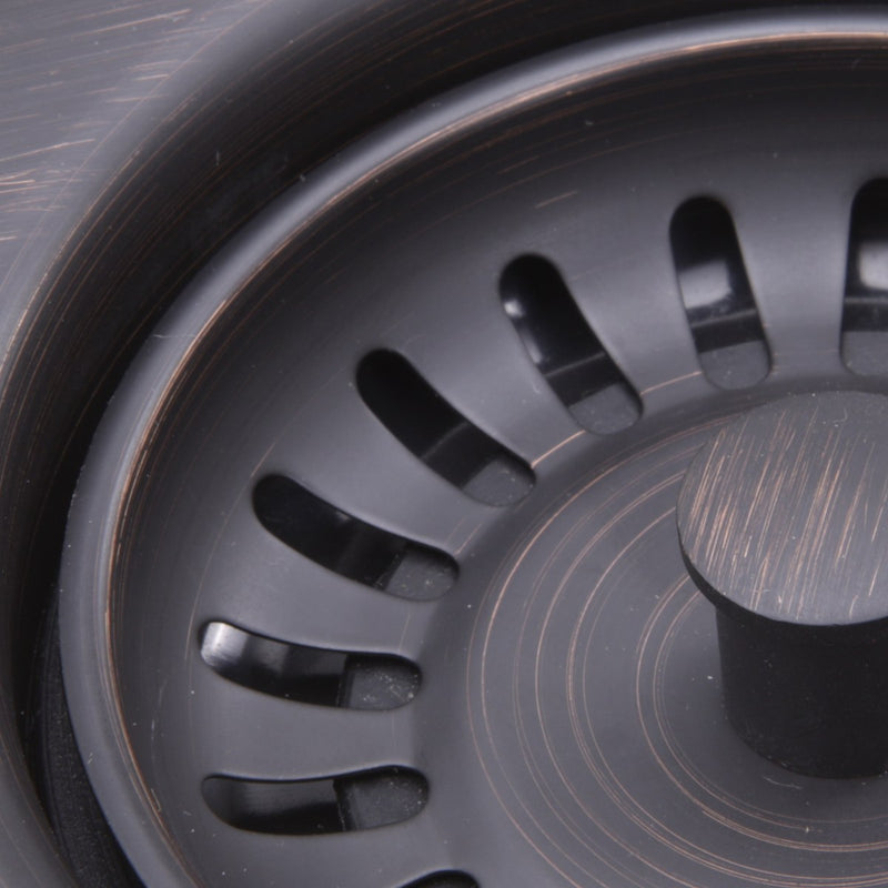 Nantucket Sinks 3.5 Inch Extended Flange Disposal Kitchen Drain Brushed Oil Rubbed Bronze 3.5EDF-ORB - view 3