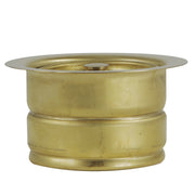 Nantucket Sinks 3.5 Inch Extended Flange Disposal Kitchen Drain Brass 3.5EDF-PB - view 3
