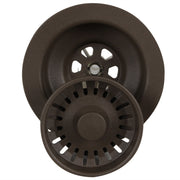 Nantucket Sinks Basket Strainer Kitchen Drain For Granite Composite Sinks - Brown 3.5KD-GCCB - view 2