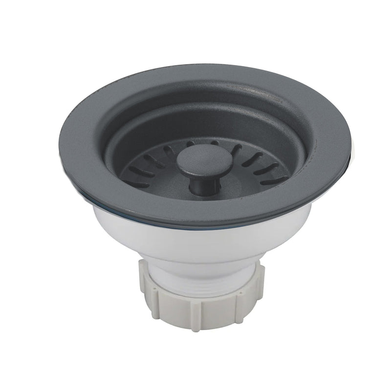 Nantucket Sinks Basket Strainer Kitchen Drain For Granite Composite Sinks - Titanium 3.5KD-GCTI - view 2