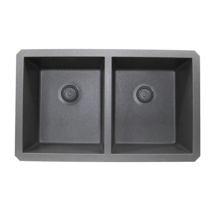 Nantucket Sinks Basket Strainer Kitchen Drain For Granite Composite Sinks - Titanium 3.5KD-GCTI - view 4