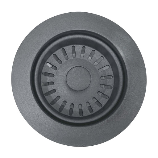 Nantucket Sinks Basket Strainer Kitchen Drain For Granite Composite Sinks - Titanium 3.5KD-GCTI
