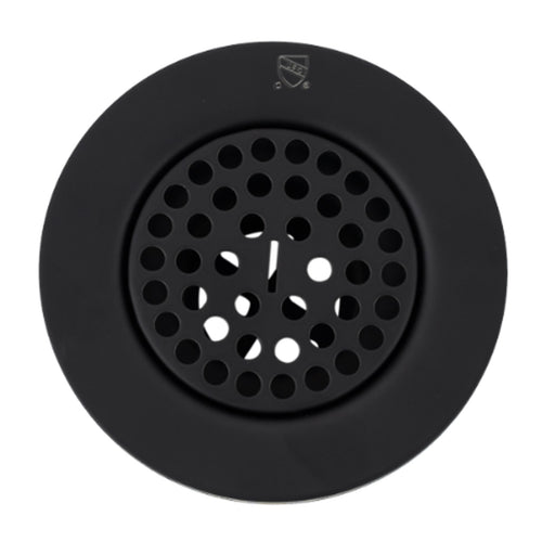 Nantucket Sinks 3 inch Utility Sink Grid Drain Matte Black 3CHGRMBL