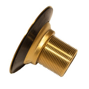 Nantucket Sinks 3 inch Utility Sink Grid Drain Satin Brass 3CHGRSB - view 3