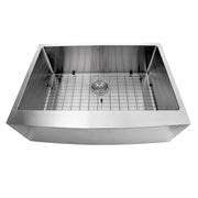 Nantucket Sinks Apron302010SR-16 - 30 Inch Pro Series Single Bowl Farmhouse Apron Front Stainless Steel Kitchen Sink APRON302010-SR-16 - view 2
