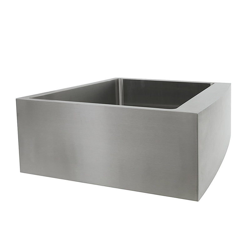 Nantucket Sinks Apron302010SR-16 - 30 Inch Pro Series Single Bowl Farmhouse Apron Front Stainless Steel Kitchen Sink APRON302010-SR-16 - view 5