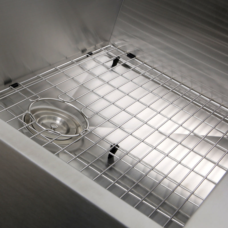 Nantucket Sinks Apron332010-16 - 33 Inch Pro Series Single Bowl Farmhouse Apron Front Stainless Steel Kitchen Sink - view 3