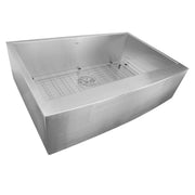 Nantucket Sinks Apron332010-16 - 33 Inch Pro Series Single Bowl Farmhouse Apron Front Stainless Steel Kitchen Sink - view 4